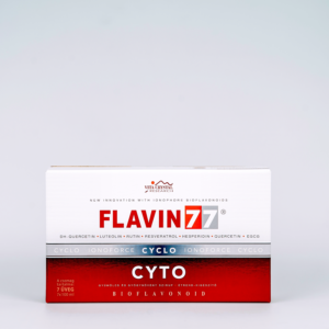 Pachet Flavin77 Cyclo Cyto 10 flacoane a câte 100 ml Vita Crystal cu complex din 77 plante și zinc
