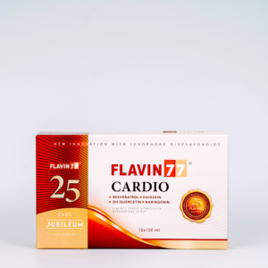 Pachet Flavin77 Cardio Jubileum 10 flacoane a câte 100 ml Vita Crystal cu extract din 77 plante