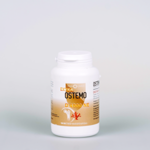 Flacon Crystal Complex Ostemo 100 capsule Vita Crystal cu calciu și vitamina D3 pentru oase