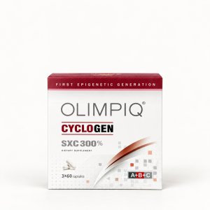 Olimpiq SXC 300% CycloGen – supliment alimentar natural pentru susținerea vitalității, set de 3 × 60 capsule.